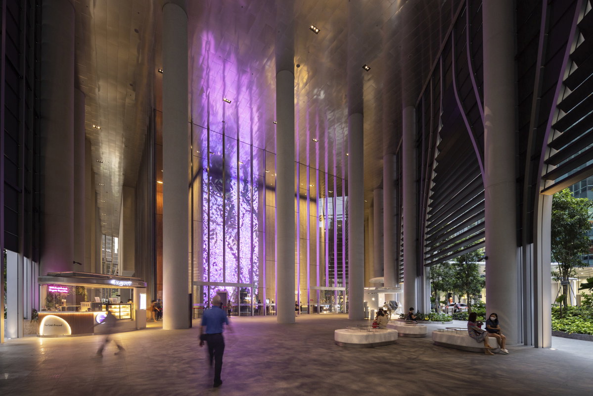 CapitaSpring image | Bjarke Ingels Group