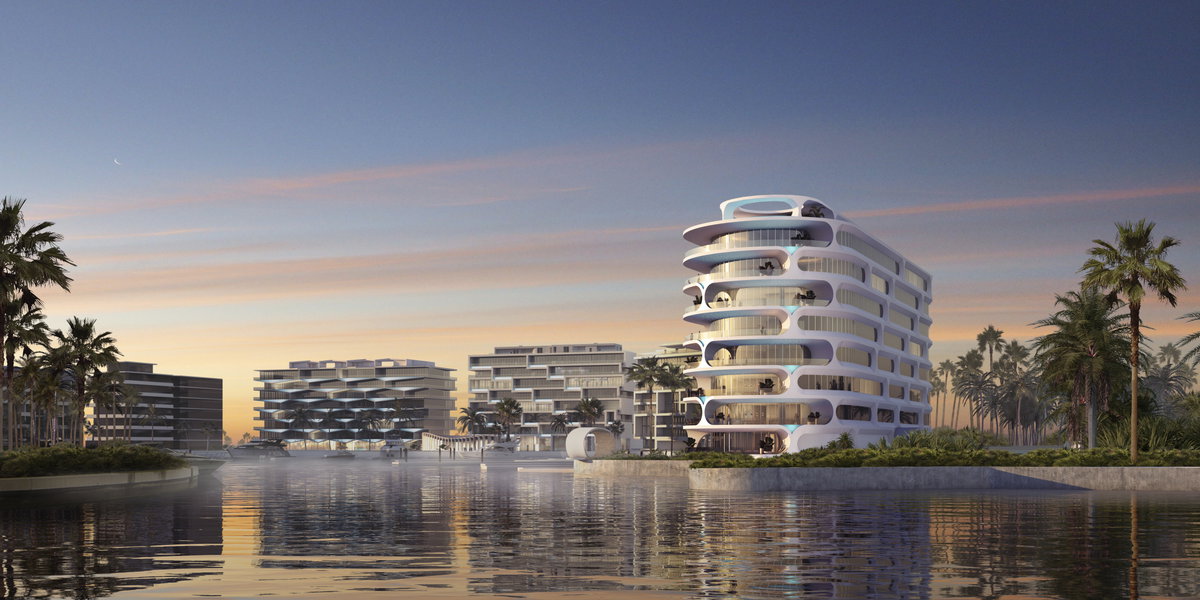 Honeycomb Residences & Albany Masterplan image | Bjarke Ingels Group