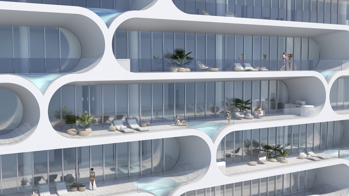 Honeycomb Residences & Albany Masterplan image | Bjarke Ingels Group