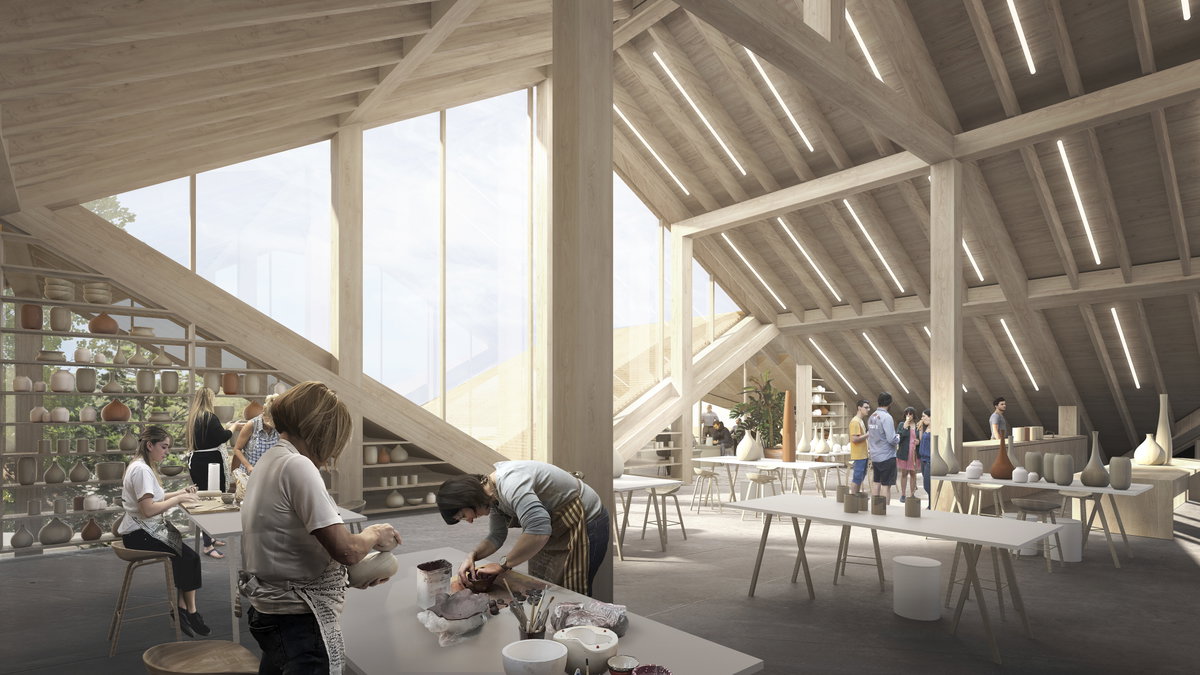 Kimball Art Center image | Bjarke Ingels Group