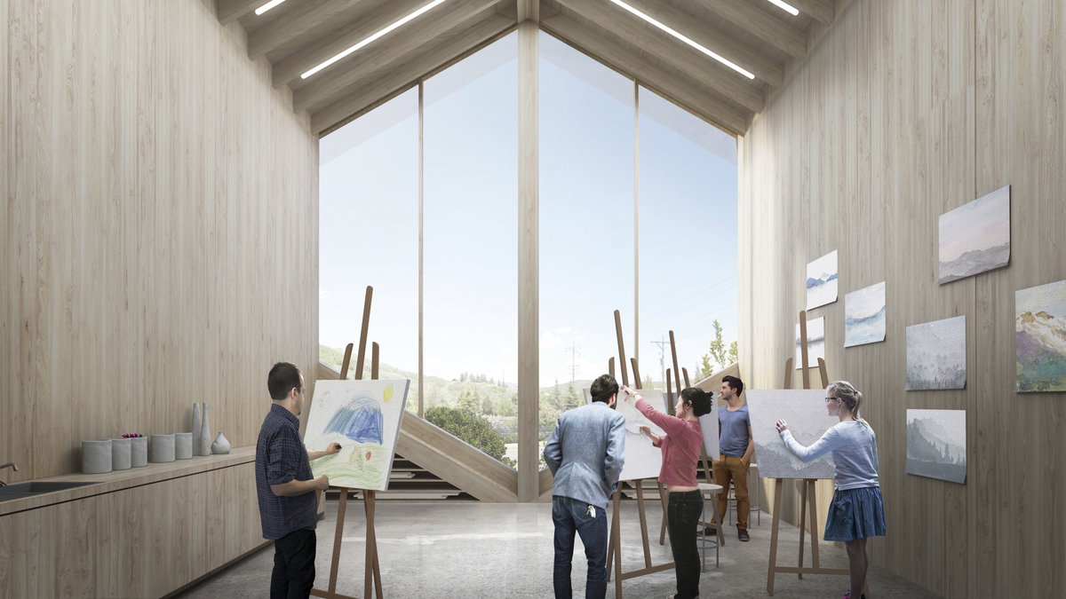 Kimball Art Center image | Bjarke Ingels Group
