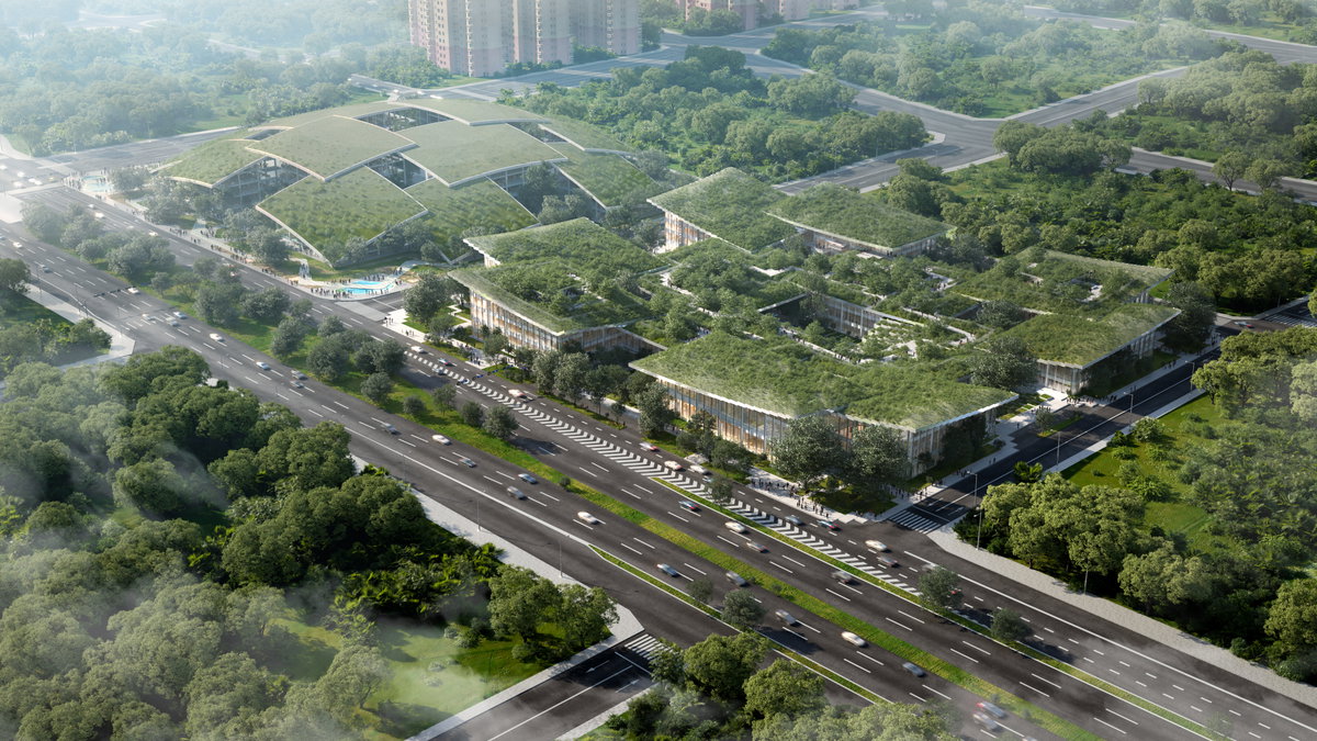 Terminus AI City image | Bjarke Ingels Group