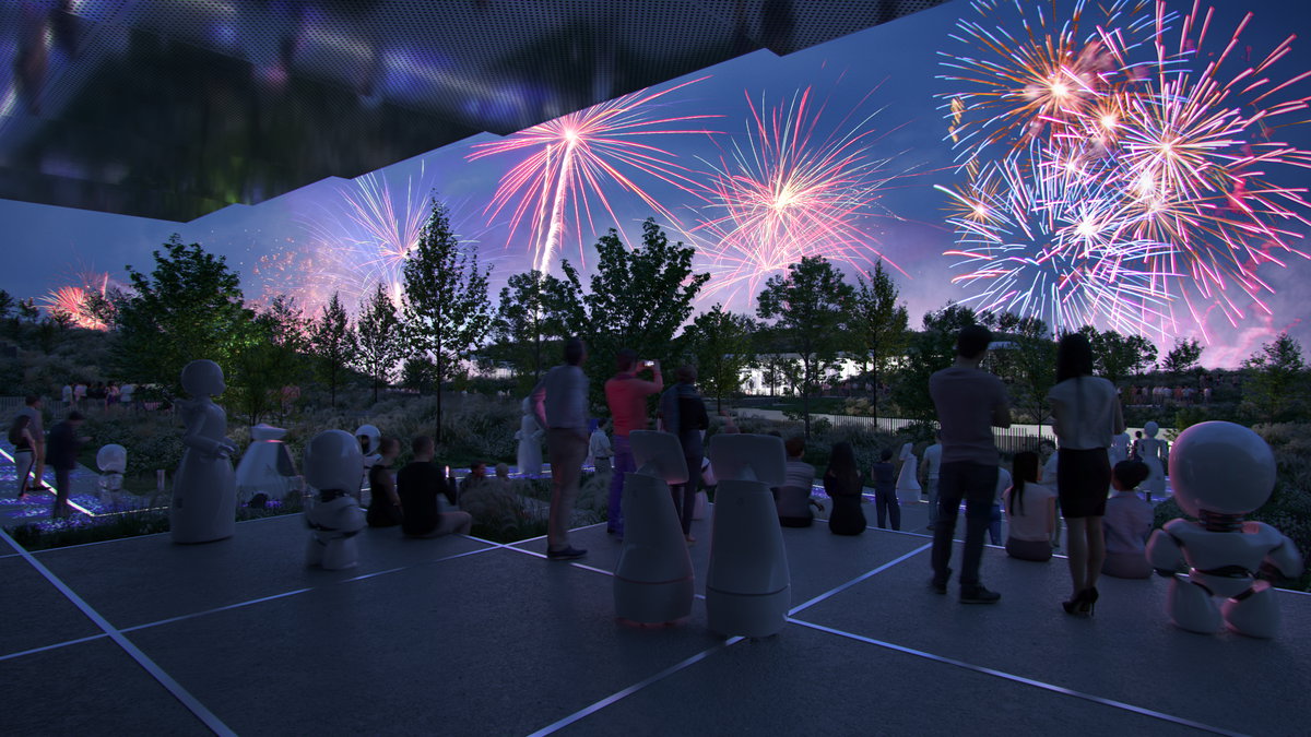 Terminus AI City image | Bjarke Ingels Group