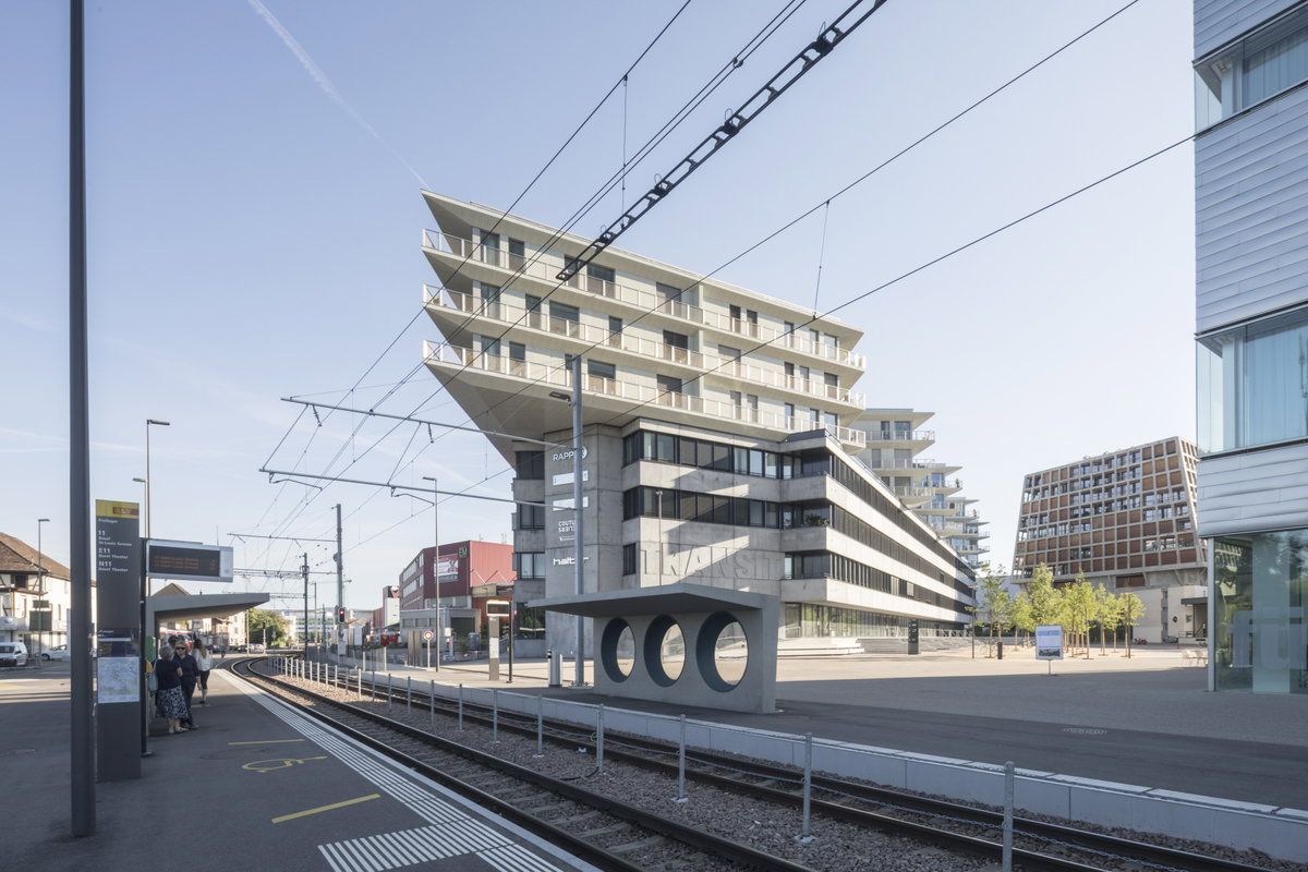Transitlager Dreispitz image | Bjarke Ingels Group