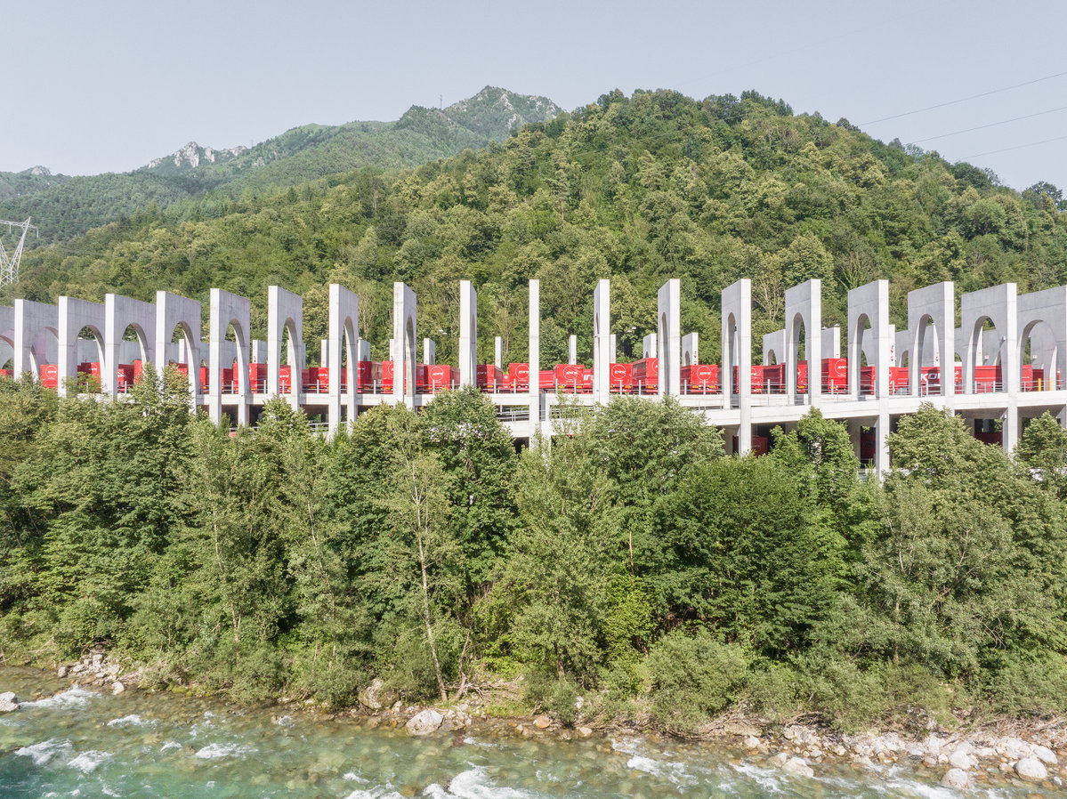 San Pellegrino Flagship Factory image | Bjarke Ingels Group