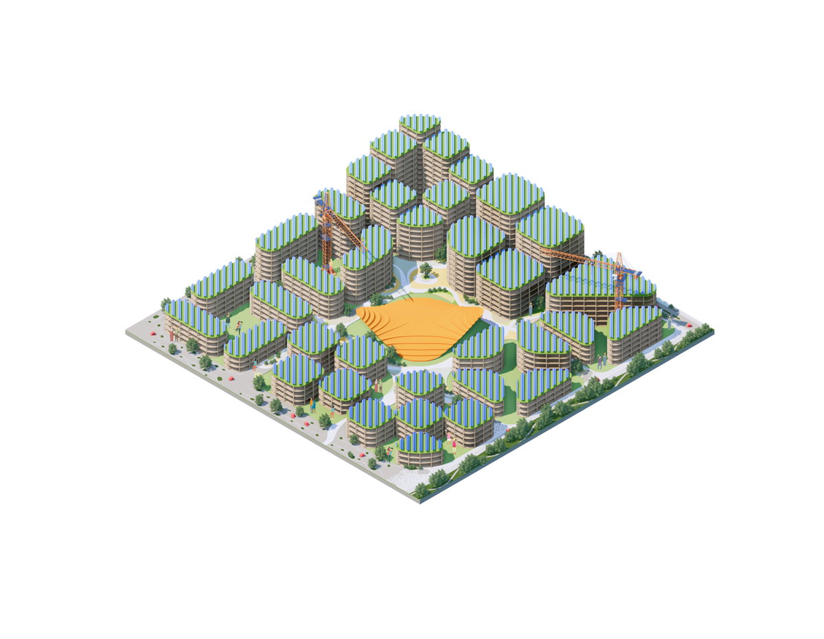 City of Telosa gallery image | Bjarke Ingels Group