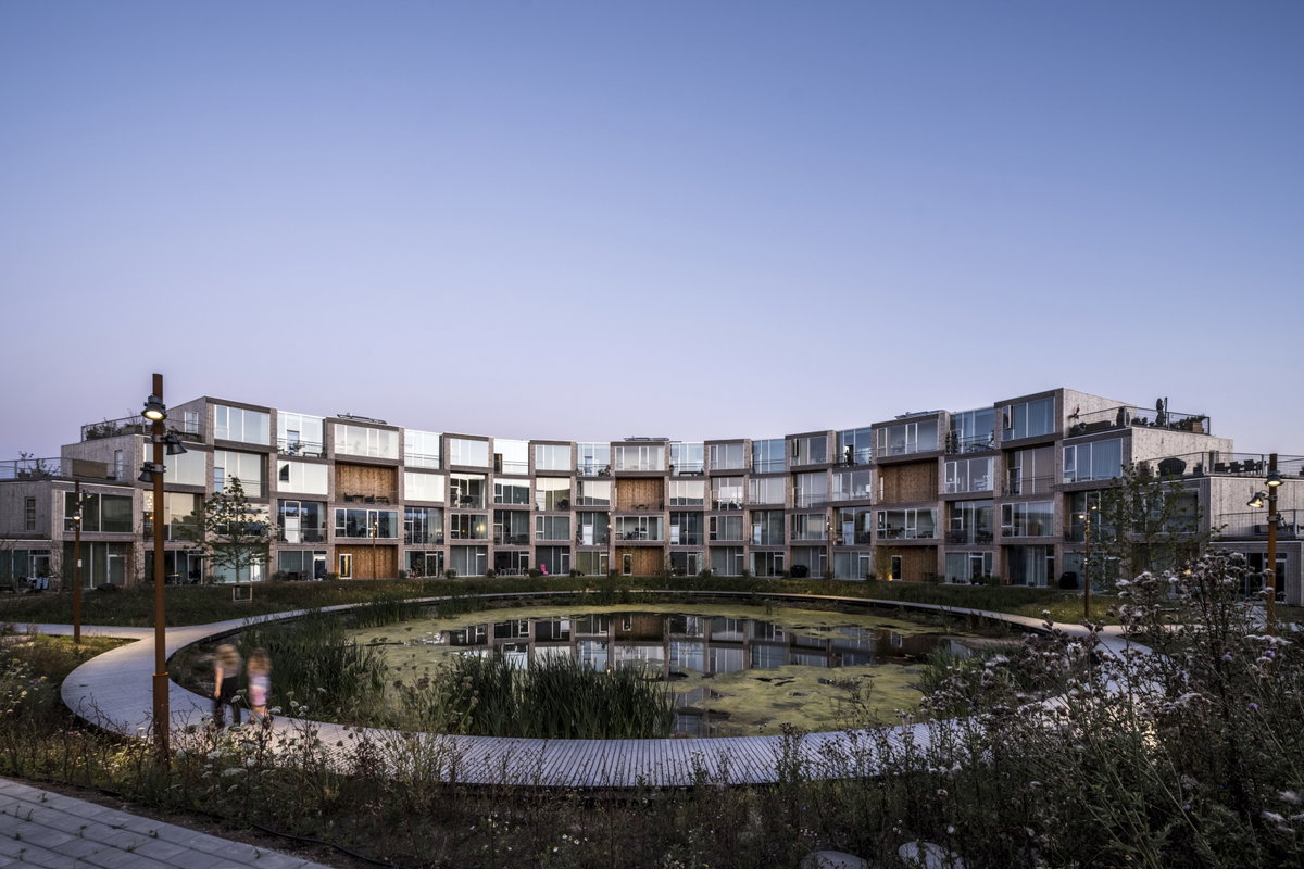 Sneglehusene Residences image | Bjarke Ingels Group