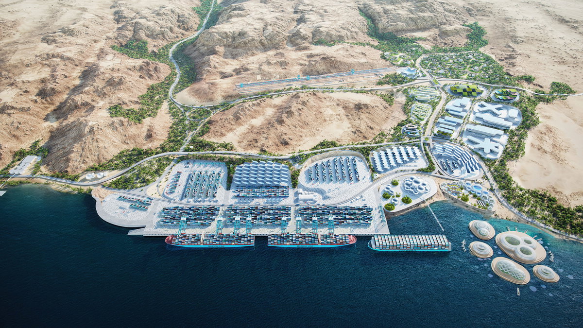 Aqaba Port Terminal image | Bjarke Ingels Group
