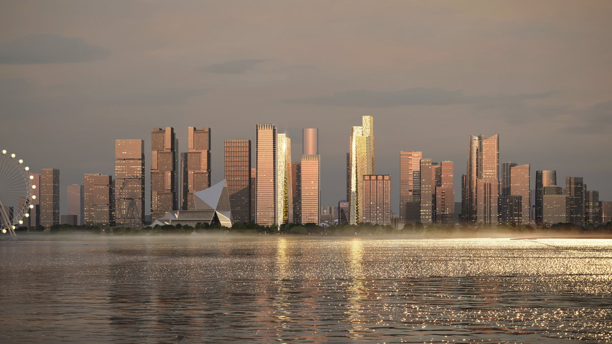 Qianhai Supertall Towers image | Bjarke Ingels Group