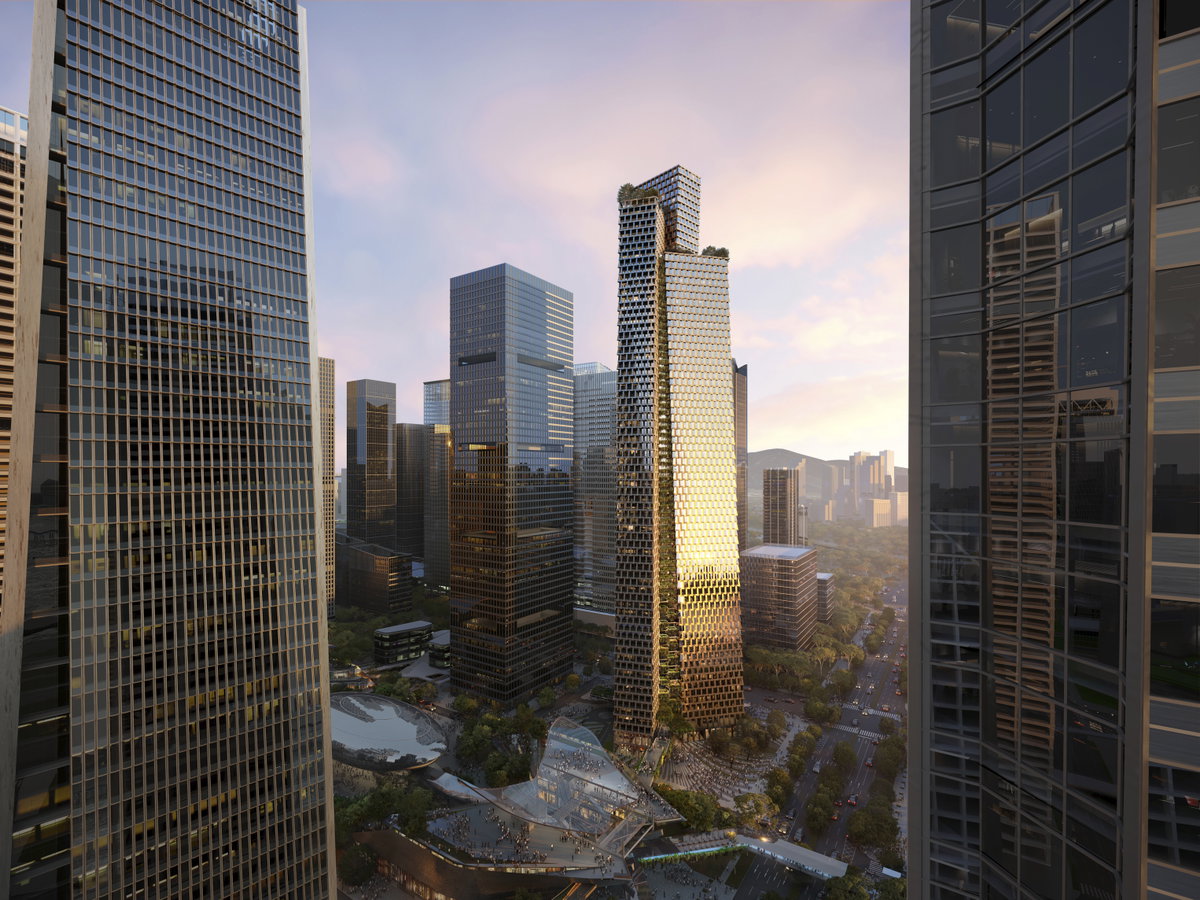 Qianhai Supertall Towers image | Bjarke Ingels Group