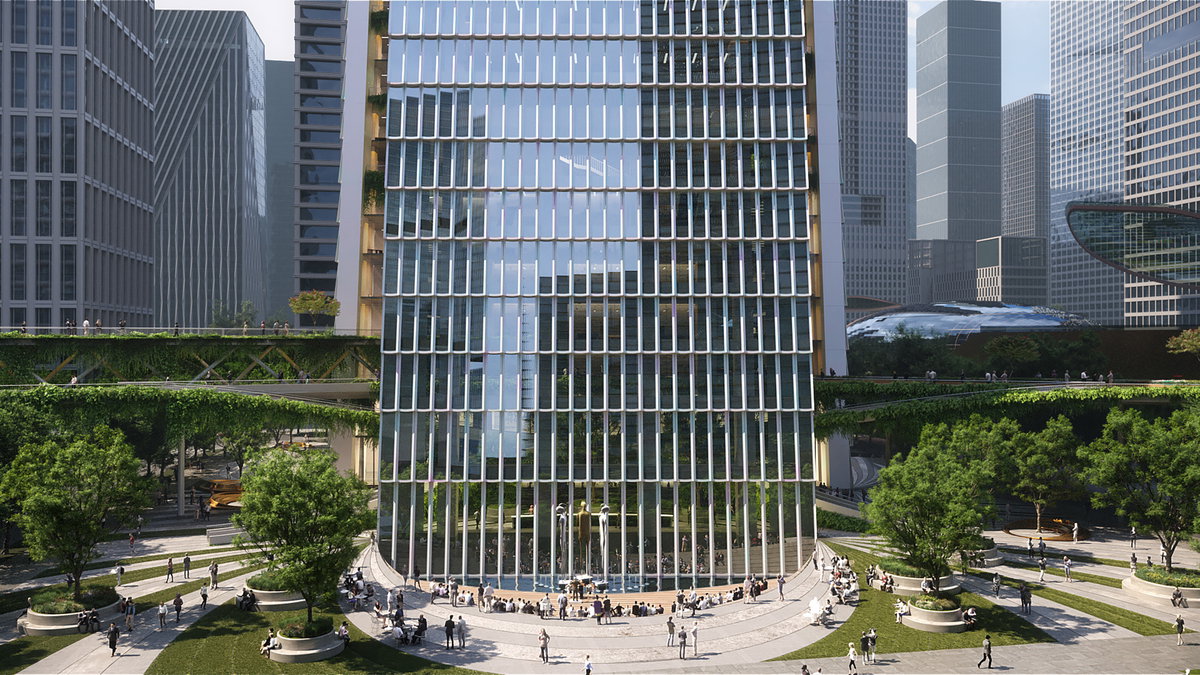 Qianhai Supertall Towers image | Bjarke Ingels Group