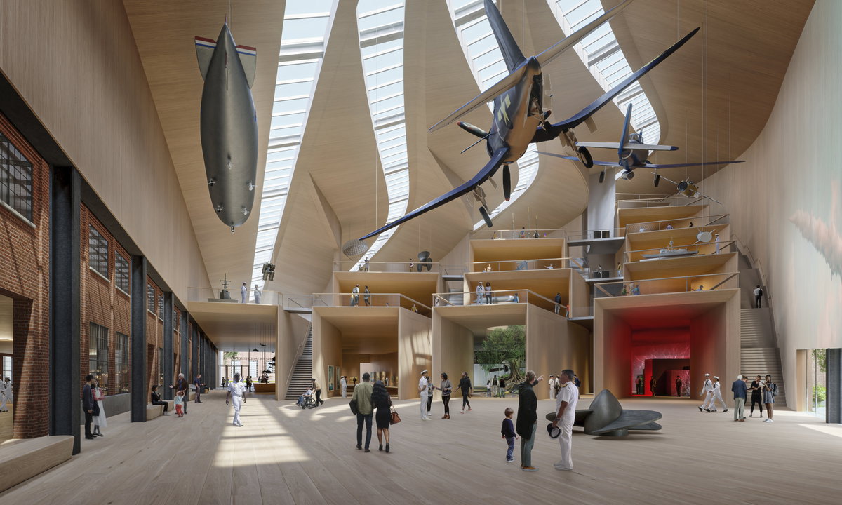 National Museum of the United States Navy image | Bjarke Ingels Group