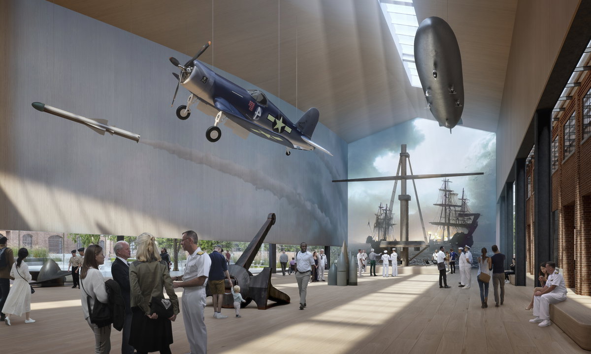 National Museum of the United States Navy image | Bjarke Ingels Group