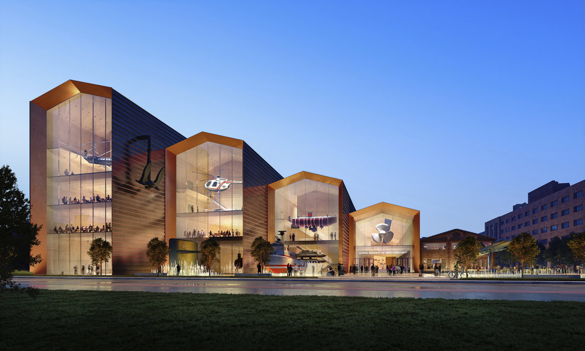 National Museum of the United States Navy image | Bjarke Ingels Group