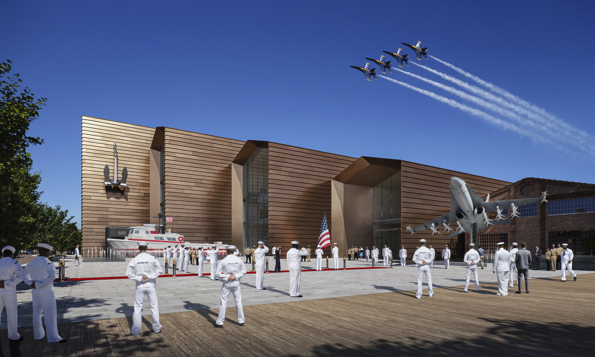National Museum of the United States Navy image | Bjarke Ingels Group