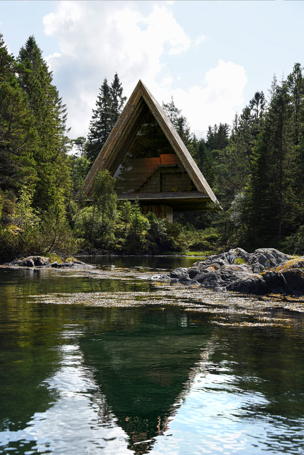 Vollebak Island image | Bjarke Ingels Group