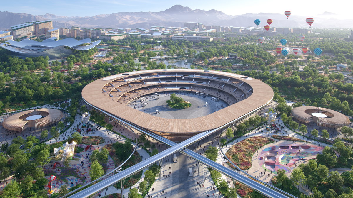 City of Telosa image | Bjarke Ingels Group