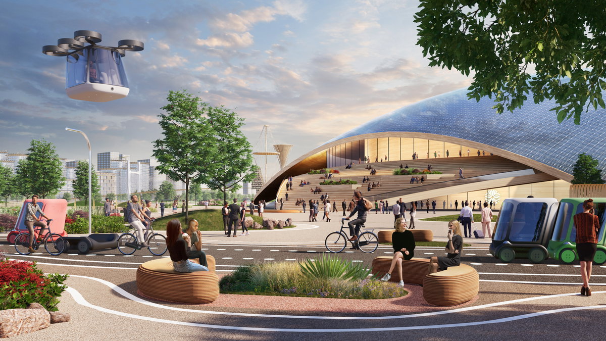 City of Telosa image | Bjarke Ingels Group