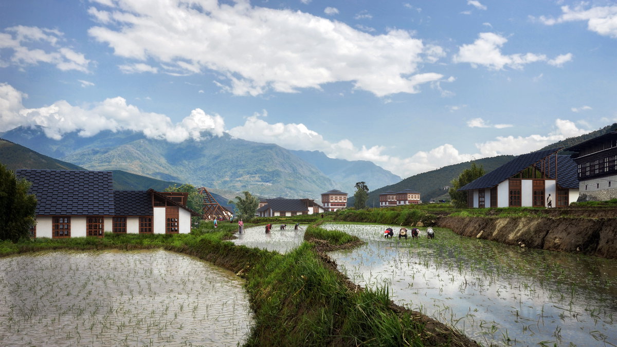 Gelephu Mindfulness City image | Bjarke Ingels Group
