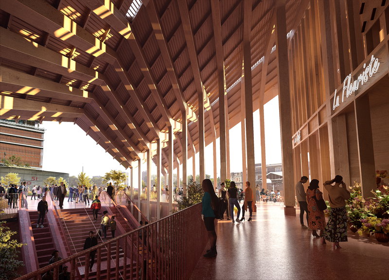 Marengo Multimodal Transport Hub image | Bjarke Ingels Group
