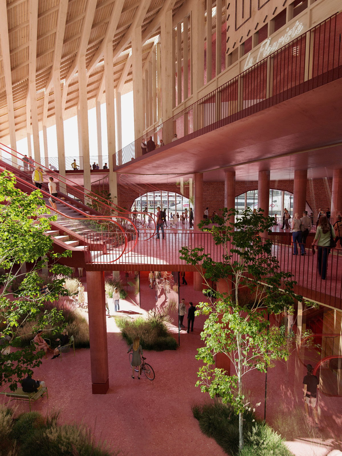 Marengo Multimodal Transport Hub image | Bjarke Ingels Group