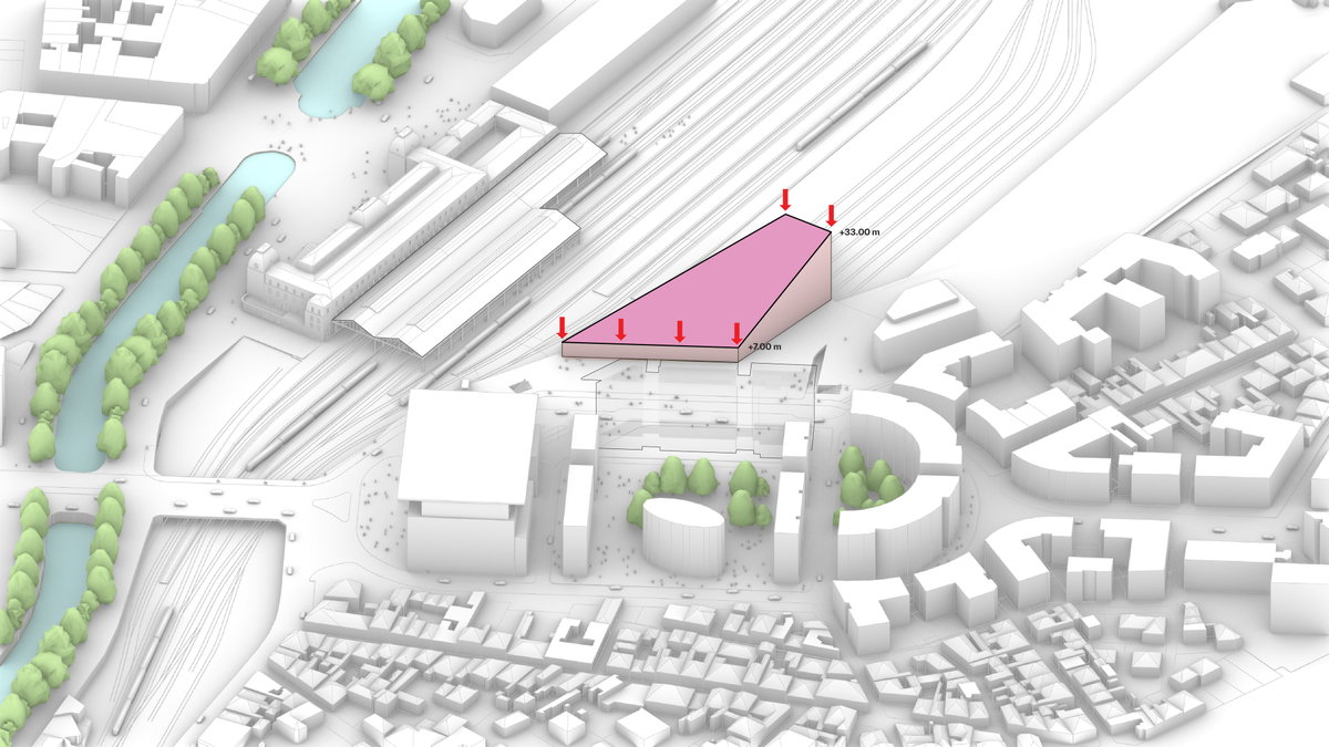 Marengo Multimodal Transport Hub gallery image | Bjarke Ingels Group