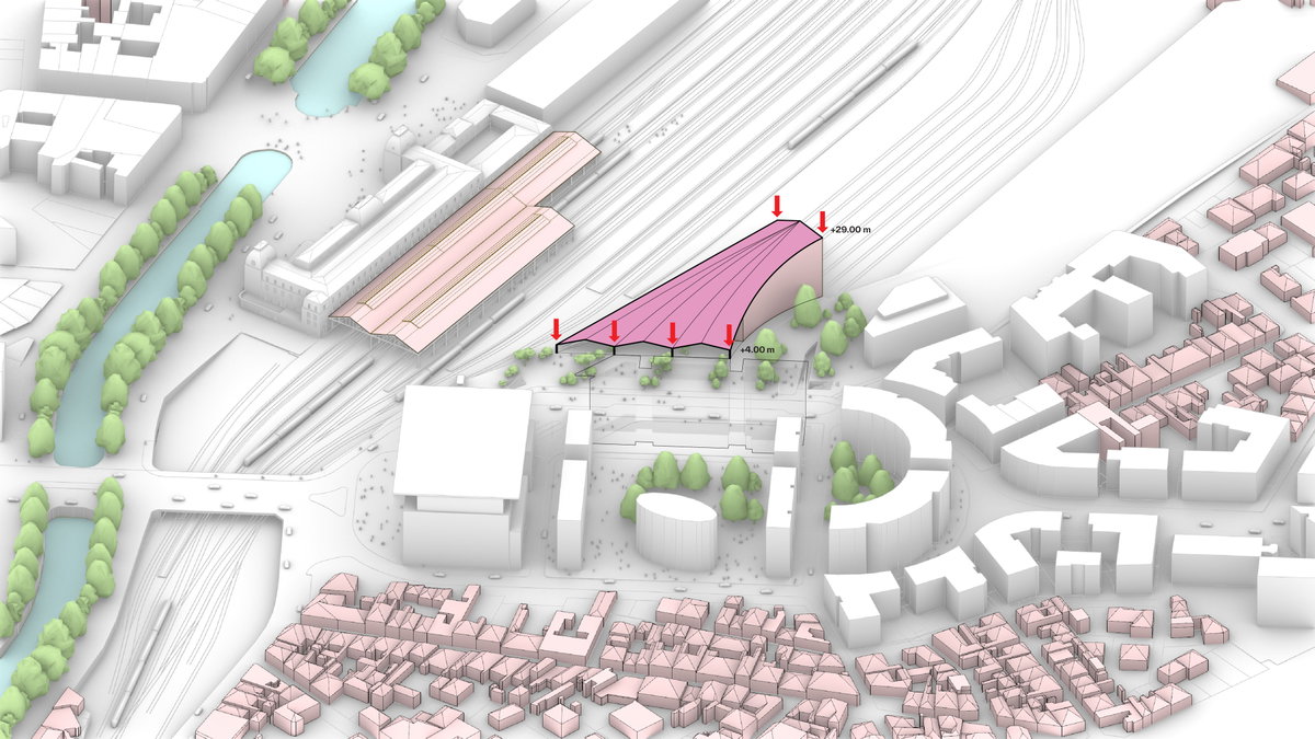 Marengo Multimodal Transport Hub gallery image | Bjarke Ingels Group