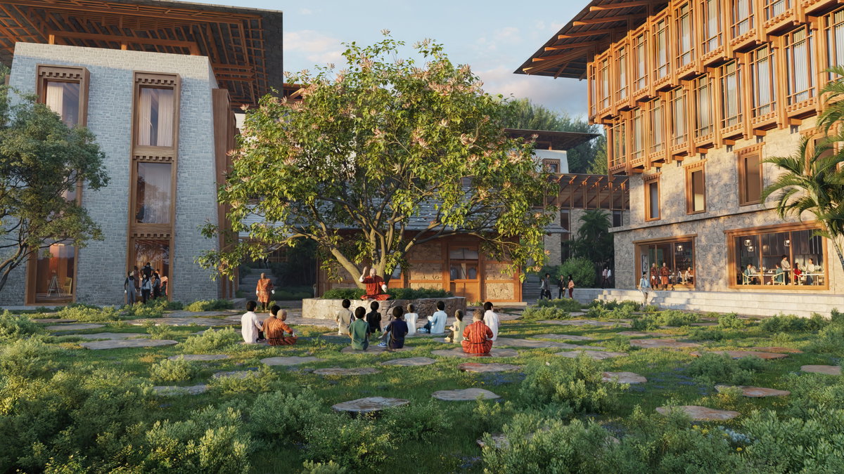 Gelephu Mindfulness City image | Bjarke Ingels Group