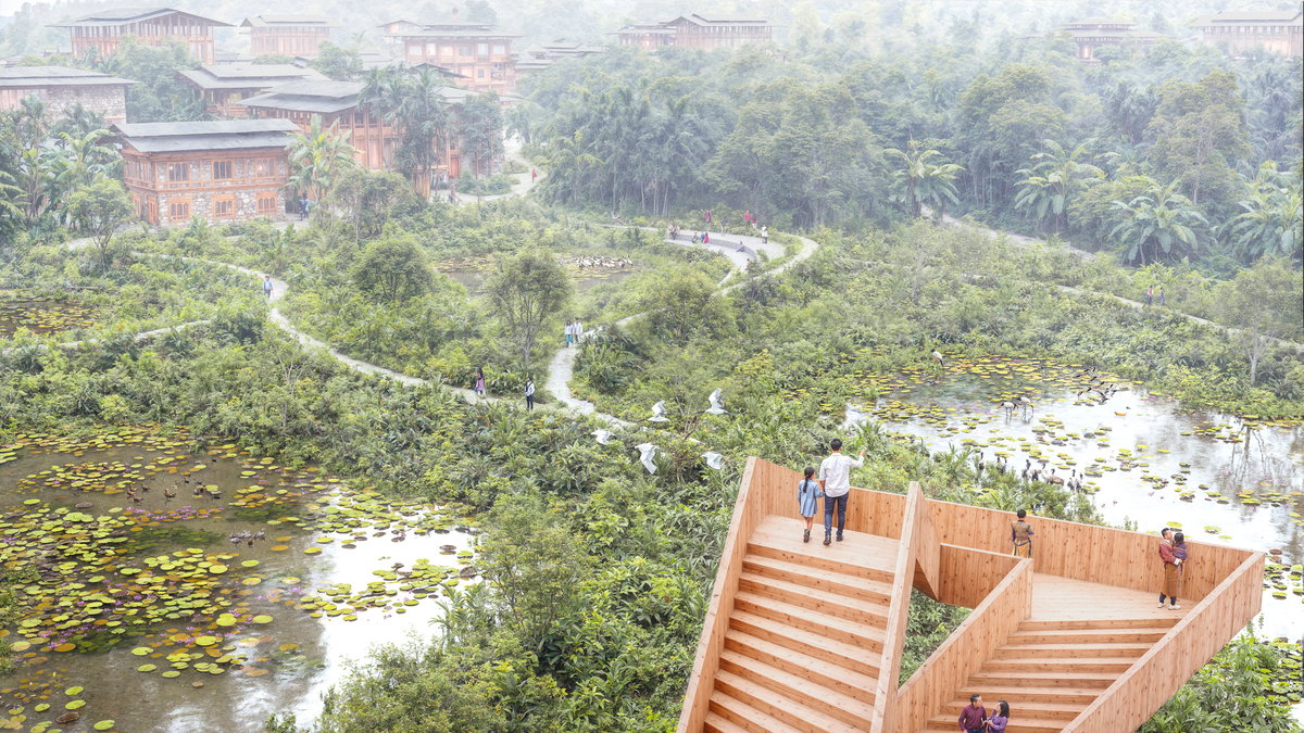 Gelephu Mindfulness City image | Bjarke Ingels Group
