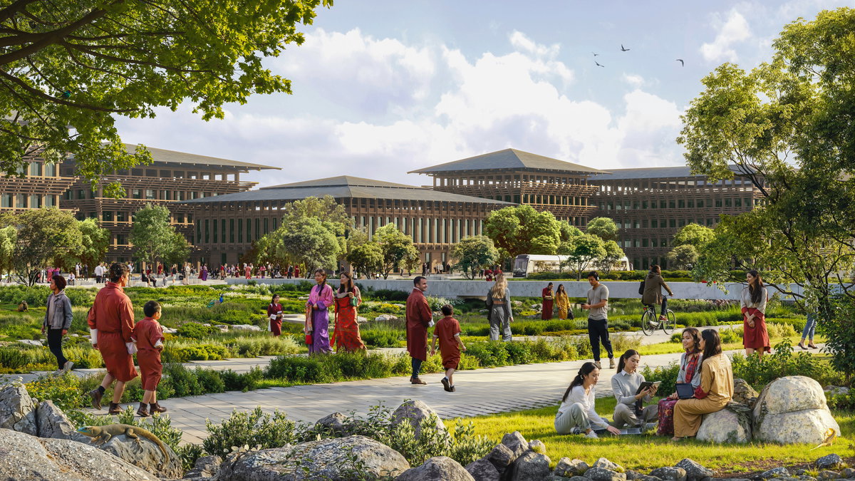 Gelephu Mindfulness City image | Bjarke Ingels Group