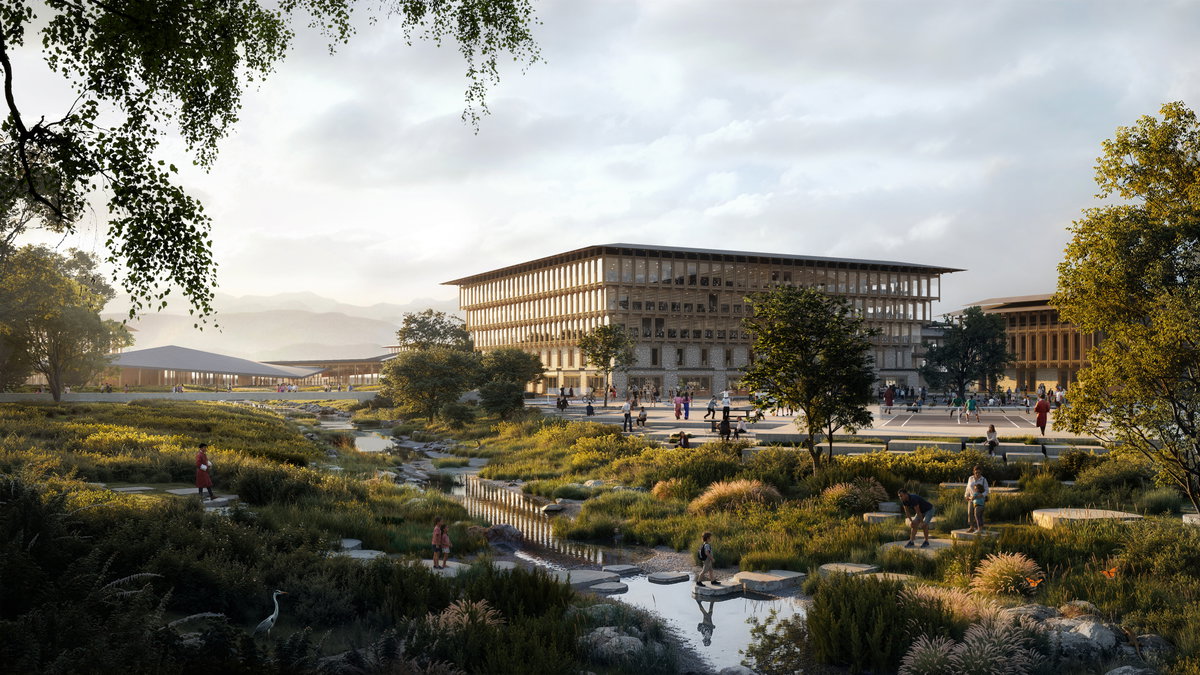 Gelephu Mindfulness City image | Bjarke Ingels Group