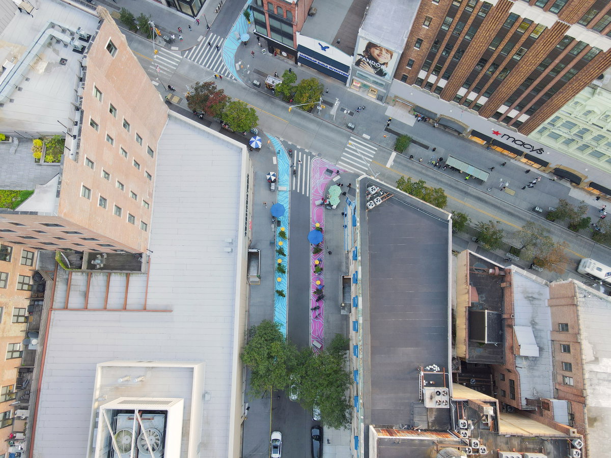 Downtown Brooklyn Public Realm image | Bjarke Ingels Group