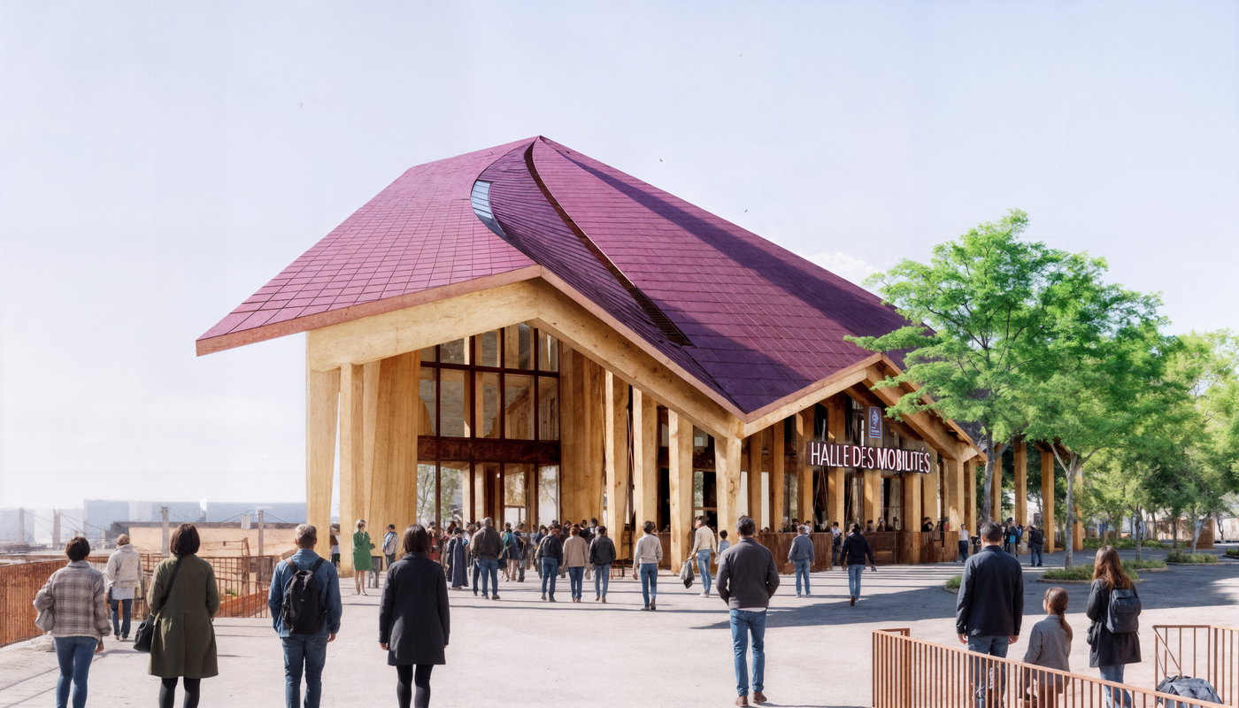 MARENGO MULTIMODAL TRANSPORT HUB SECURES BUILDING PERMIT | Bjarke Ingels Group