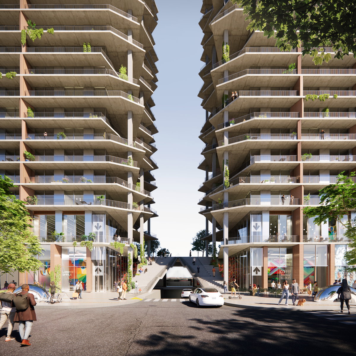 Los Angeles Arts District image | Bjarke Ingels Group